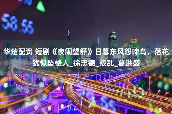 华楚配资 短剧《夜阑望舒》日暮东风怨啼鸟，落花犹似坠楼人_徐忠德_叛乱_葛洪盛